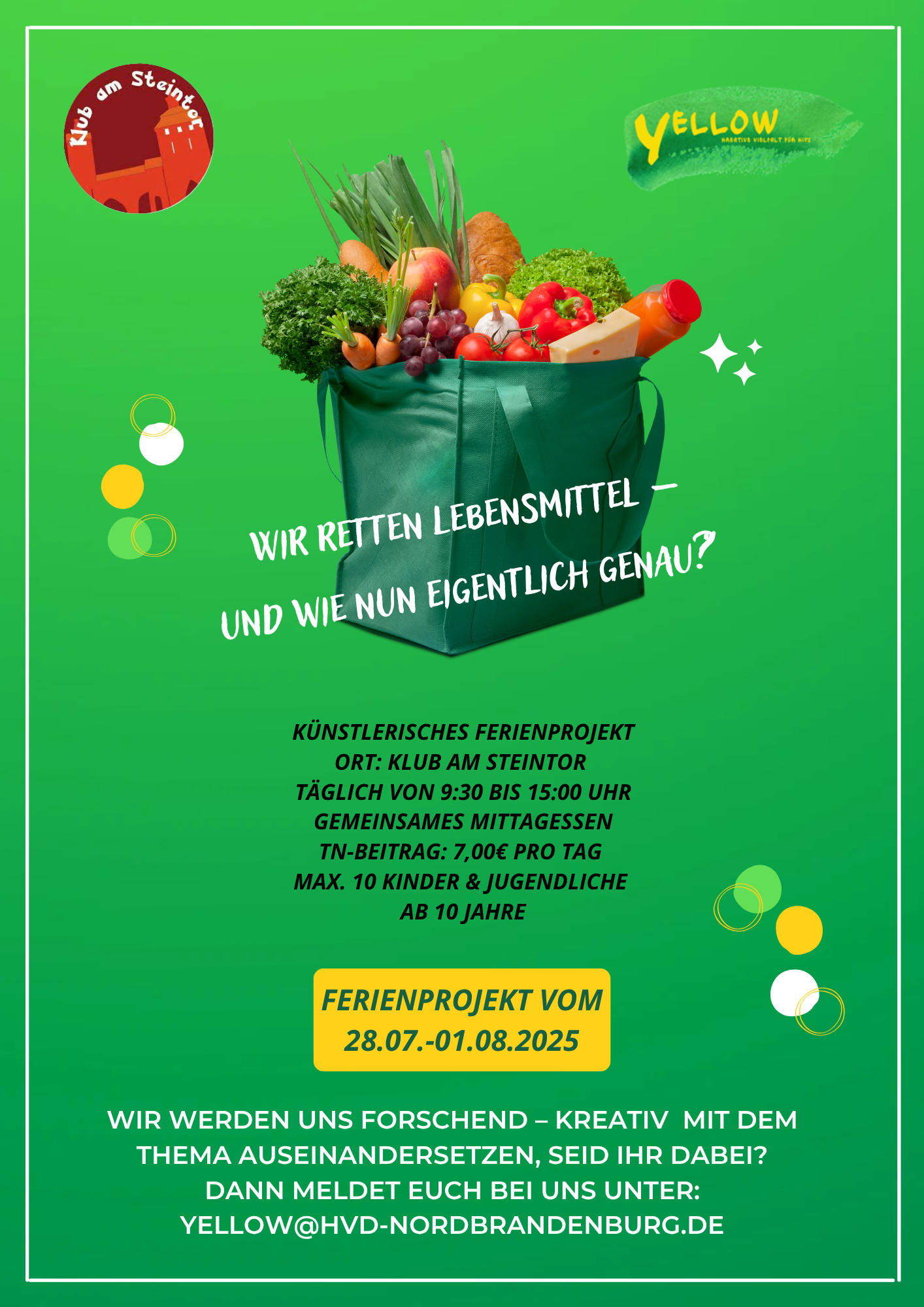 Wir retten Lebensmittel – und wie nun eigentlich genau”