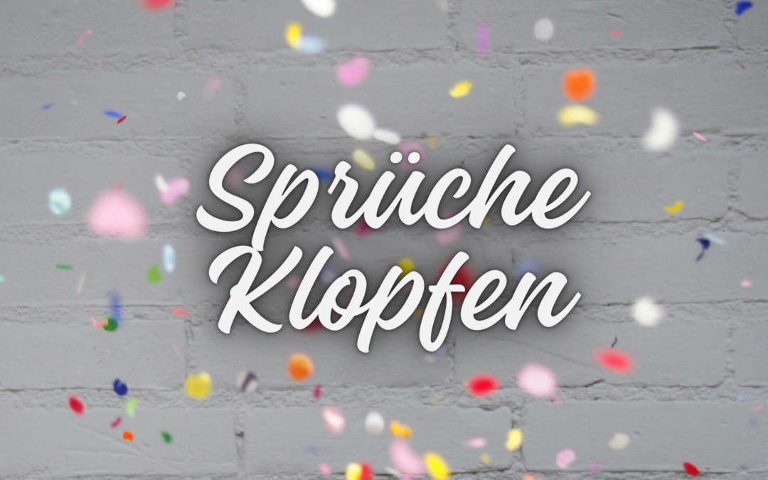 Workshop – Sprüche klopfen